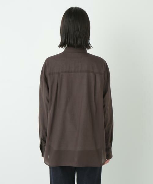 human woman / ヒューマンウーマン シャツ・ブラウス | ◆ギンガムチェックオーバーシャツ | 詳細6