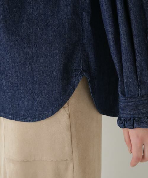 human woman / ヒューマンウーマン シャツ・ブラウス | ◆デニムボウタイブラウス | 詳細10