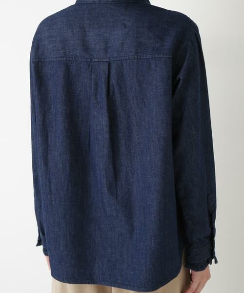 human woman / ヒューマンウーマン シャツ・ブラウス | ◆デニムボウタイブラウス | 詳細11