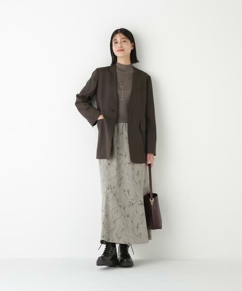 human woman / ヒューマンウーマン スカート | ◆ラインイラストＰＴセミマーメイドスカート | 詳細11