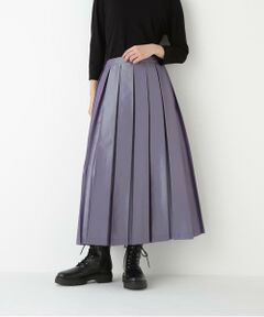 human woman / ヒューマンウーマン スカート | ◆ボックスプリーツＡラインスカート