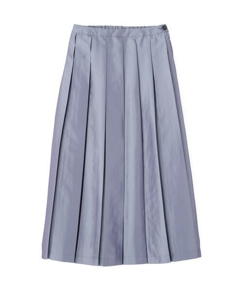 human woman / ヒューマンウーマン スカート | ◆ボックスプリーツＡラインスカート | 詳細1