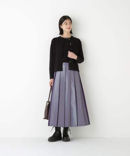 human woman / ヒューマンウーマン スカート | ◆ボックスプリーツＡラインスカート | 詳細3