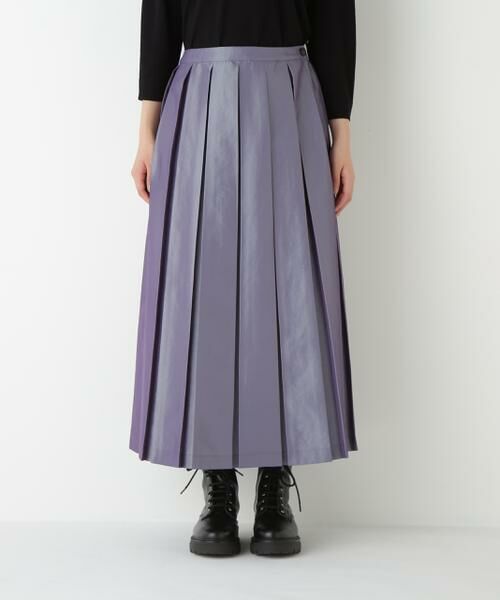 human woman / ヒューマンウーマン スカート | ◆ボックスプリーツＡラインスカート | 詳細5