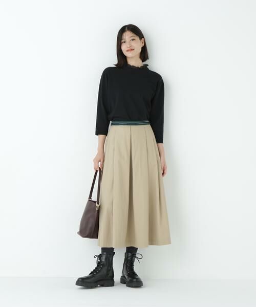 human woman / ヒューマンウーマン スカート | ◆コットンナイロンツイルスカート | 詳細17
