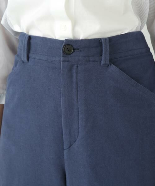 human woman / ヒューマンウーマン パンツ | ◆ストレッチエアリードットコードセミワイドパンツ | 詳細7