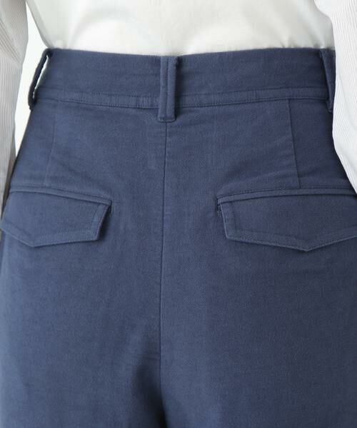 human woman / ヒューマンウーマン パンツ | ◆ストレッチエアリードットコードセミワイドパンツ | 詳細9