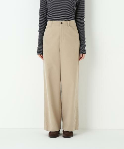 human woman / ヒューマンウーマン パンツ | ◆ストレッチエアリードットコードセミワイドパンツ | 詳細22