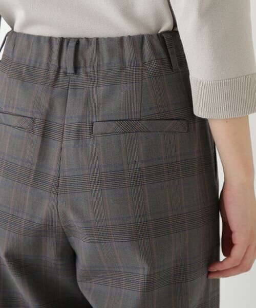 human woman / ヒューマンウーマン パンツ | ◆強撚シャークスキンセミワイドパンツ | 詳細10
