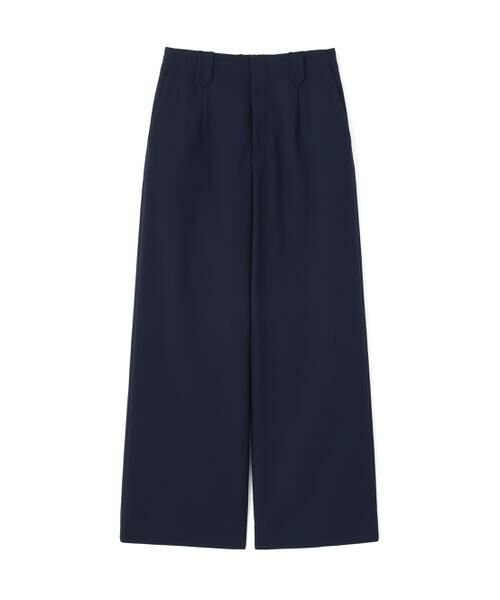 human woman / ヒューマンウーマン パンツ | ◆強撚シャークスキンセミワイドパンツ | 詳細12