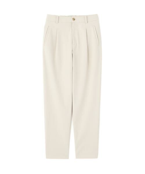 human woman / ヒューマンウーマン パンツ | ◆ストレッチポンチワンタックテーパードパンツ | 詳細1