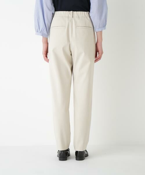 human woman / ヒューマンウーマン パンツ | ◆ストレッチポンチワンタックテーパードパンツ | 詳細7