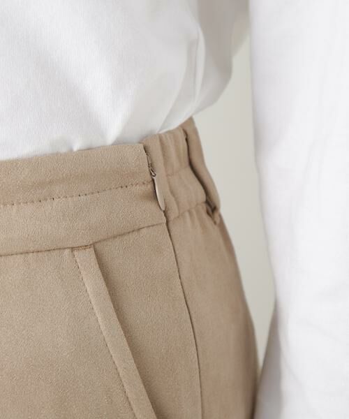 human woman / ヒューマンウーマン パンツ | ◆ストレッチスェードベイカーガウチョパンツ | 詳細19