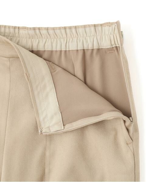human woman / ヒューマンウーマン パンツ | ◆ストレッチスェードベイカーガウチョパンツ | 詳細20