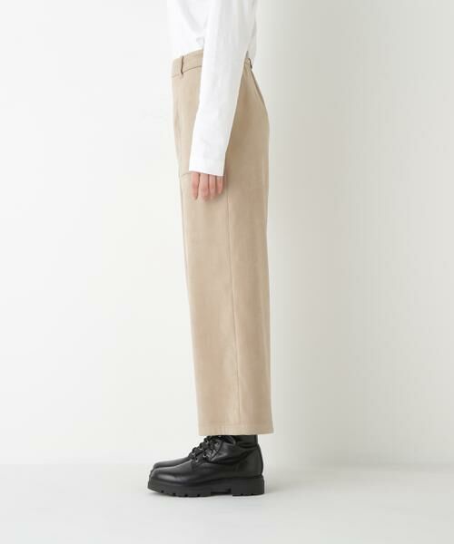 human woman / ヒューマンウーマン パンツ | ◆ストレッチスェードベイカーガウチョパンツ | 詳細15