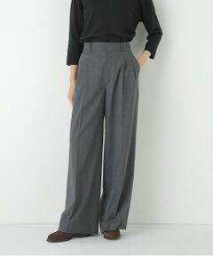 human woman / ヒューマンウーマン パンツ | ◆ダブルタックバギーパンツ