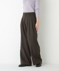 human woman / ヒューマンウーマン パンツ | ◆ダブルタックバギーパンツ