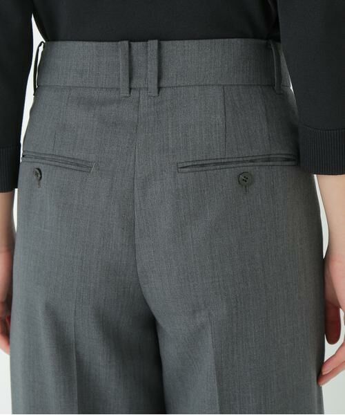 human woman / ヒューマンウーマン パンツ | ◆ダブルタックバギーパンツ | 詳細12