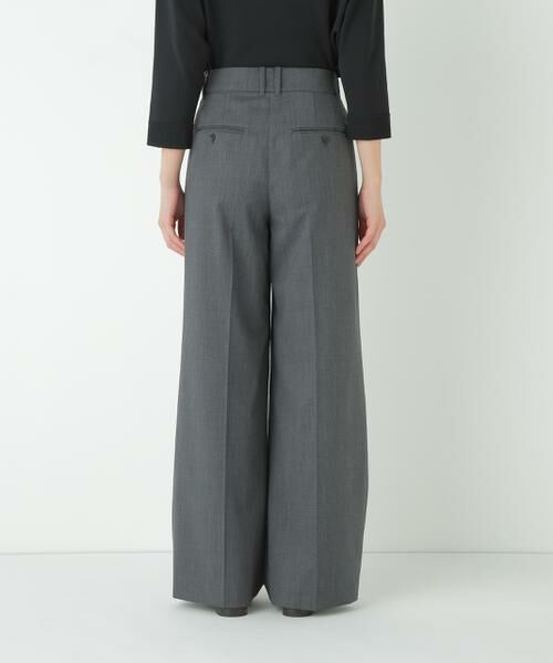 human woman / ヒューマンウーマン パンツ | ◆ダブルタックバギーパンツ | 詳細9