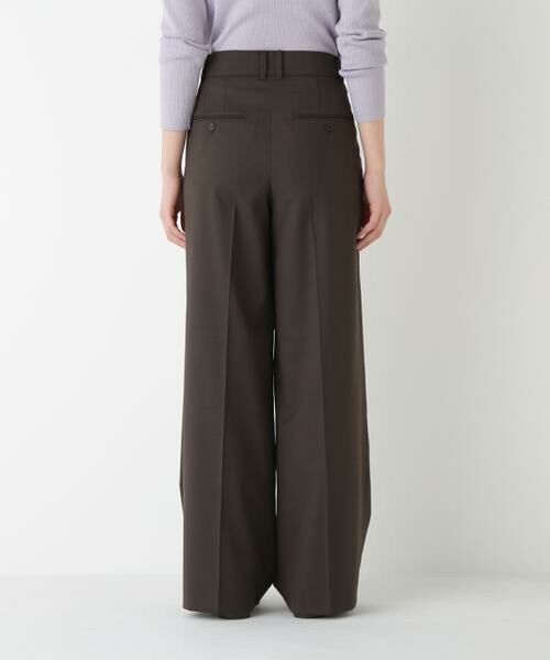 human woman / ヒューマンウーマン パンツ | ◆ダブルタックバギーパンツ | 詳細20