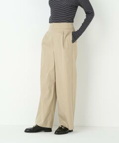 human woman / ヒューマンウーマン パンツ | ◆コットンナイロンツイルパンツ