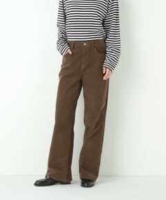 human woman / ヒューマンウーマン パンツ | ◆コーデュロイセミワイド