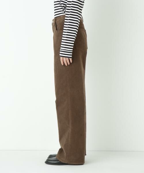 human woman / ヒューマンウーマン パンツ | ◆コーデュロイセミワイド | 詳細10