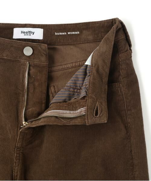 human woman / ヒューマンウーマン パンツ | ◆コーデュロイセミワイド | 詳細15