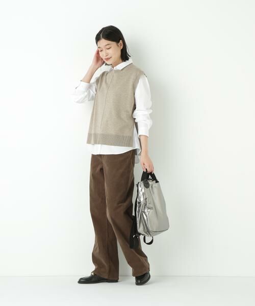 human woman / ヒューマンウーマン パンツ | ◆コーデュロイセミワイド | 詳細6