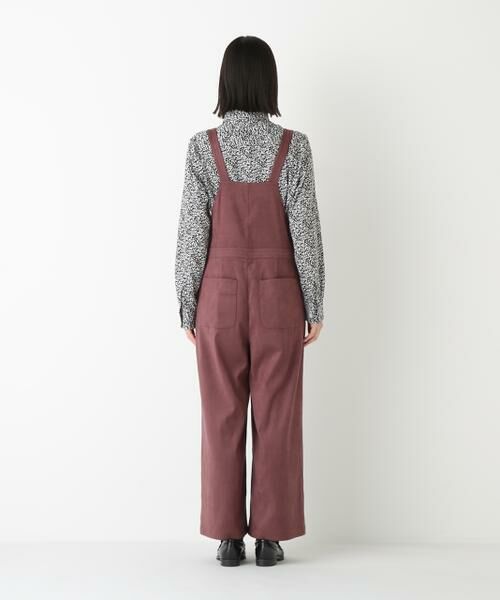 human woman / ヒューマンウーマン ワンピース | ◆ストレッチスェードオーバーオール | 詳細6