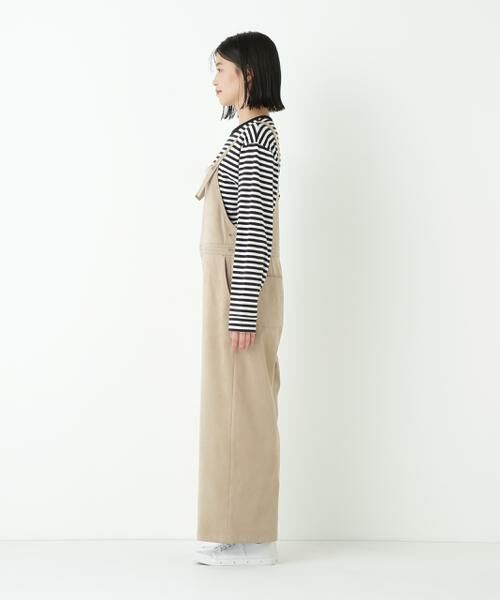 human woman / ヒューマンウーマン ワンピース | ◆ストレッチスェードオーバーオール | 詳細15