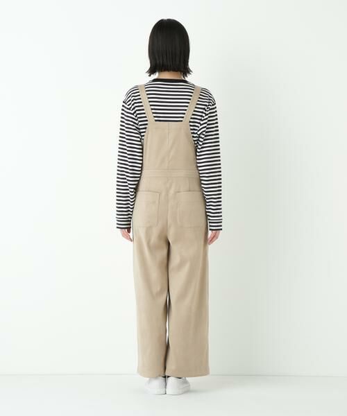 human woman / ヒューマンウーマン ワンピース | ◆ストレッチスェードオーバーオール | 詳細16