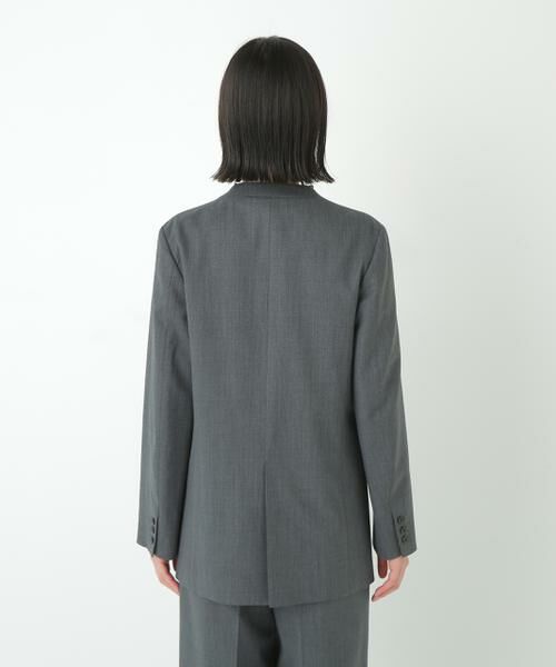 human woman / ヒューマンウーマン テーラードジャケット | ◆Ｖネックノーカラージャケット | 詳細7