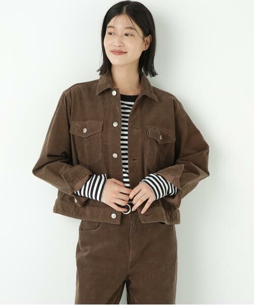 human woman / ヒューマンウーマン テーラードジャケット | ◆コーデュロイジャケット | 詳細2
