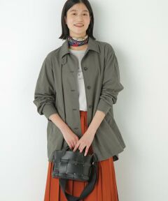 human woman / ヒューマンウーマン アウター | ◆ステンカラーシャツコート