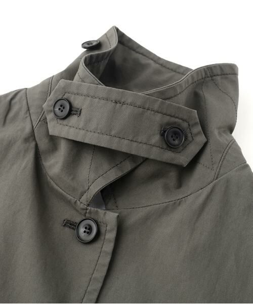 human woman / ヒューマンウーマン アウター | ◆ステンカラーシャツコート | 詳細11