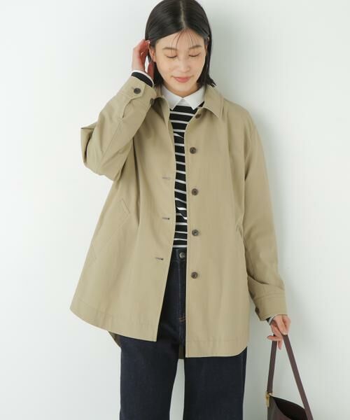 human woman / ヒューマンウーマン アウター | ◆ステンカラーシャツコート | 詳細15