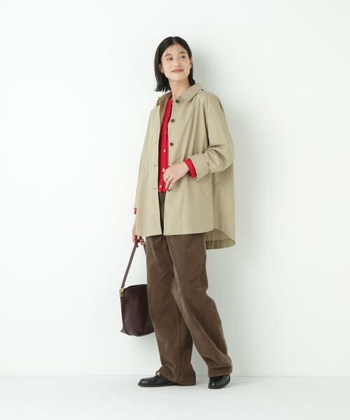 human woman / ヒューマンウーマン アウター | ◆ステンカラーシャツコート | 詳細17