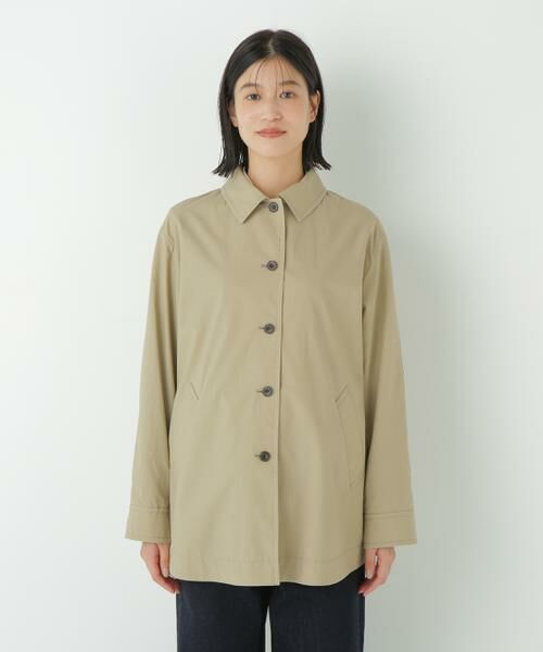 human woman / ヒューマンウーマン アウター | ◆ステンカラーシャツコート | 詳細18