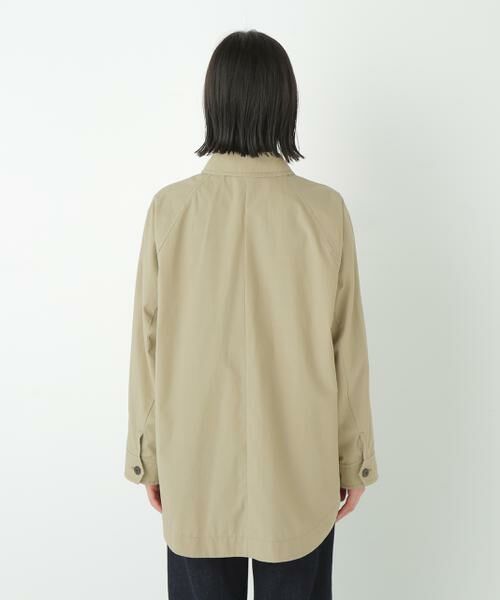 human woman / ヒューマンウーマン アウター | ◆ステンカラーシャツコート | 詳細19