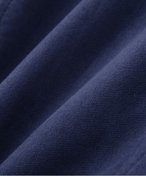 human woman / ヒューマンウーマン ブルゾン | ◆ストレッチエアリードットコードノーカラーブルゾン | 詳細12