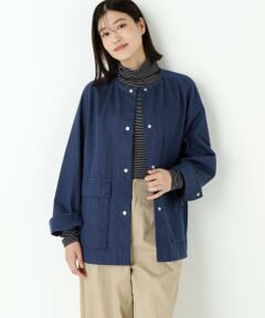 human woman / ヒューマンウーマン ブルゾン | ◆８ｏｚデニムブルゾン