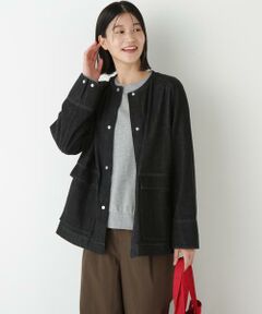 human woman / ヒューマンウーマン ブルゾン | ◆８ｏｚデニムブルゾン