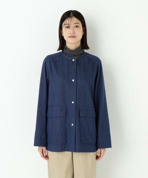 human woman / ヒューマンウーマン ブルゾン | ◆８ｏｚデニムブルゾン | 詳細3