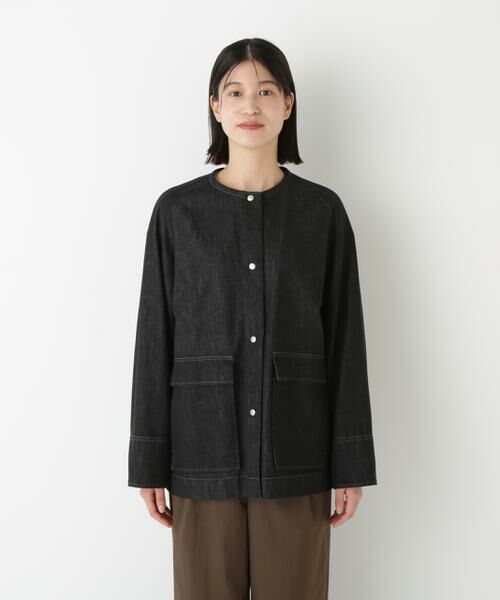 human woman / ヒューマンウーマン ブルゾン | ◆８ｏｚデニムブルゾン | 詳細8