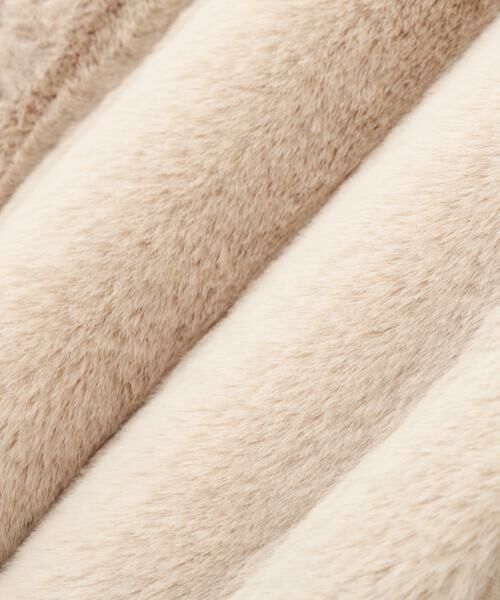 human woman / ヒューマンウーマン ブルゾン | ◆フェイクファーコクーンジレ | 詳細12