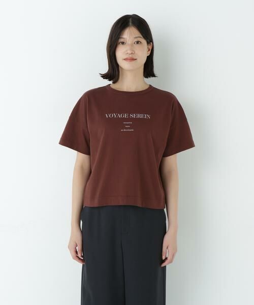 human woman / ヒューマンウーマン カットソー | メッセージロゴＴシャツ | 詳細4