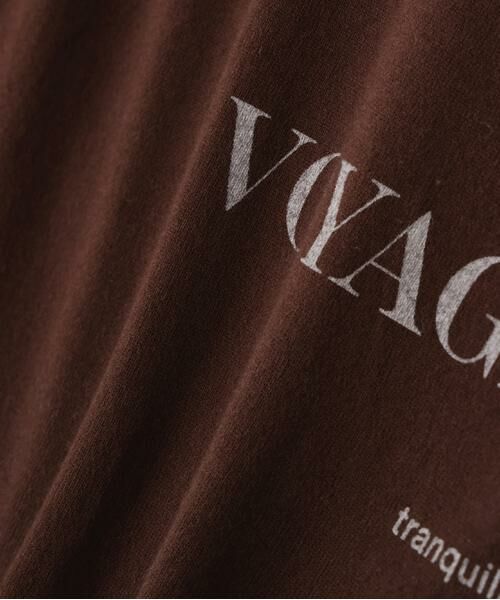 human woman / ヒューマンウーマン カットソー | メッセージロゴＴシャツ | 詳細11