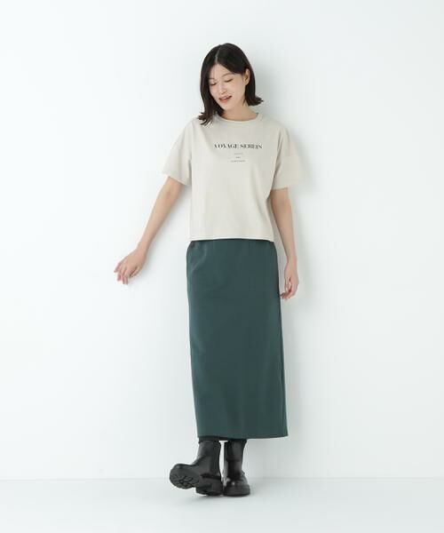 human woman / ヒューマンウーマン カットソー | メッセージロゴＴシャツ | 詳細14