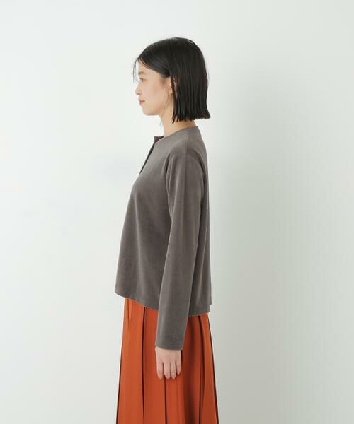 human woman / ヒューマンウーマン カットソー | ◆ＴＣコンパクトベロアカーディガン | 詳細4